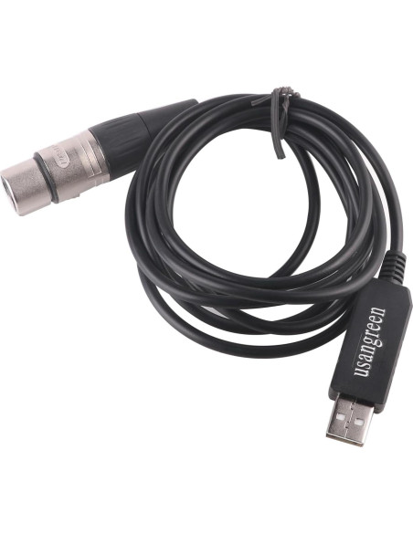 Adaptador USB a DMX RS485 XLR 0.97m Usangreen