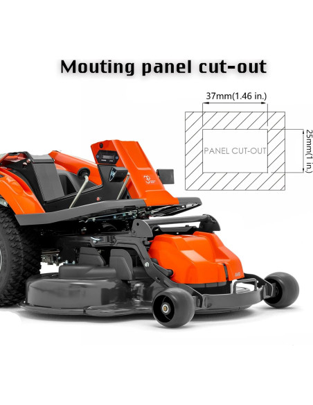 Medidor de Horas Digital HonorMeet Diamond-AC 86V a 230V