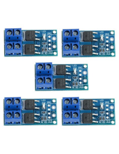 Módulo Controlador Interruptor MOSFET Anmbest 5 Piezas 15A 400W