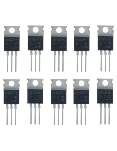 Transistor MOSFET IRFB4115PBF 150V 104A Canal N YEGAFE