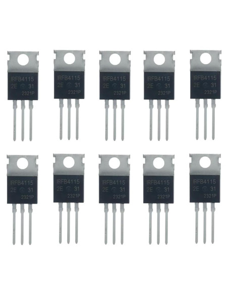 Transistor MOSFET IRFB4115PBF 150V 104A Canal N YEGAFE