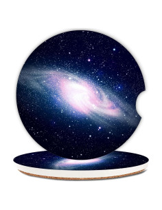 Posavasos Cerámicos Elightvap Estrellas Galaxia Rosa 6.6cm