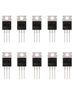 Transistor MOSFET BOJACK IRF4905 P-Channel 74A 55V Paquete de 10