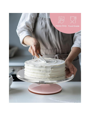 Soporte Giratorio Kootek 30 cm Antideslizante para Pasteles