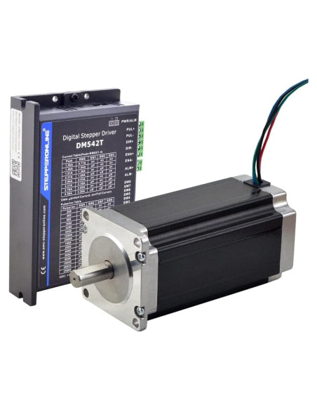 Kit CNC Motor Paso Nema 23 3Nm STEPPERONLINE + Controlador