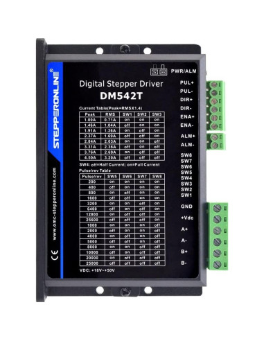 Kit CNC Motor Paso Nema 23 3Nm STEPPERONLINE + Controlador