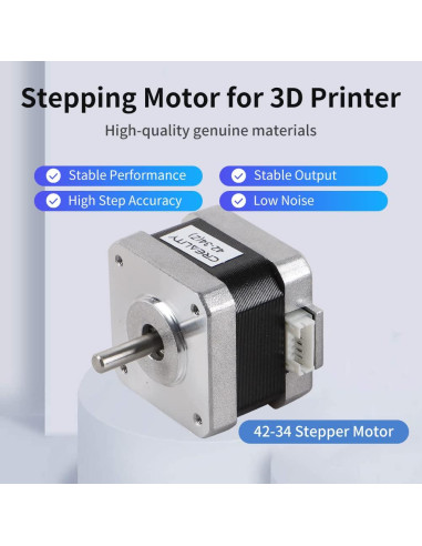 Motor paso a paso Creality 42-34 Z para impresora 3D 0.8A