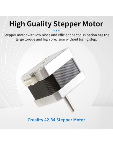 Motor paso a paso Creality 42-34 Z para impresora 3D 0.8A