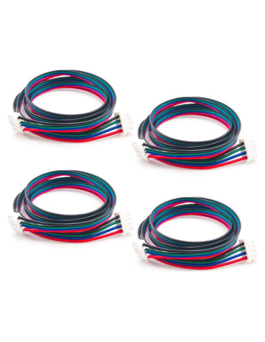Cables de Motor Paso a Paso TIEXYE 4Pcs 1M 4Pin a 6Pin