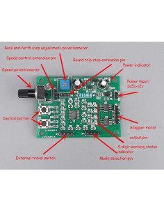 Controlador de Motor Paso a Paso Acxico LB261 5V-12V 4 Modos 2
