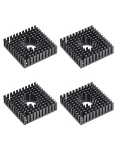 Disipador de Calor Uxcell 40x40x11mm para Motor Paso a Paso - 4 Pcs