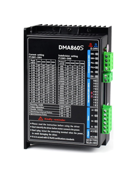 Controlador de Motor Paso a Paso CNCTOPBAOS DMA860S 2.2A-8.2A