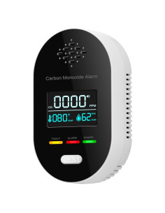 Detector de Monóxido de Carbono AOTIQUAL 3-en-1 Enchufable