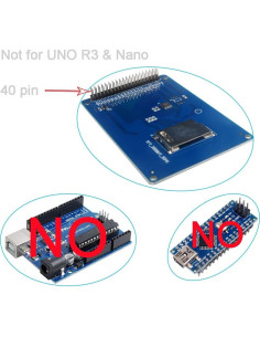 Módulo Pantalla LCD TFT ILI9341 3.2" Táctil 320x240 3.3V 2