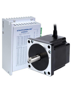 Kit CNC Motor Paso Nema 34 4.8Nm 6.0A y Controlador DM860Y