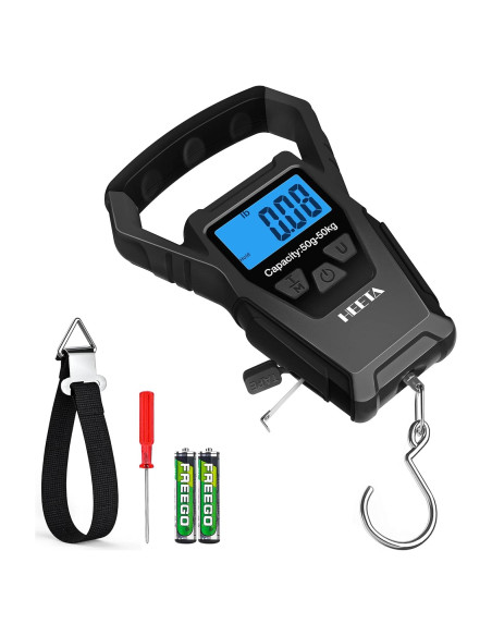 Balanza Digital Impermeable HEETA 50kg con Pantalla LCD