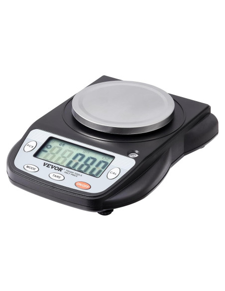 Balanza Analítica VEVOR 600g x 0.01g Pantalla LCD