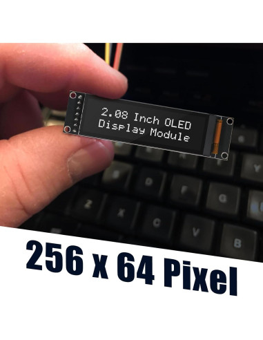 Módulo Pantalla OLED 5.28 cm D-FLIFE SH1122 256x64 16 Niveles