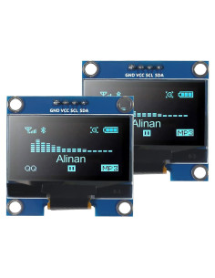 Módulo Pantalla OLED I2C 128x64 Alinan Azul 1.3"
