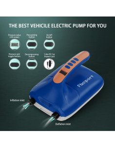 FBSPORT Bomba Eléctrica 20PSI para Paddleboard y Colchonetas 2