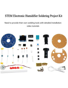 Kit de Soldadura Humidificador DIY TKXEC con Pantalla OLED 2