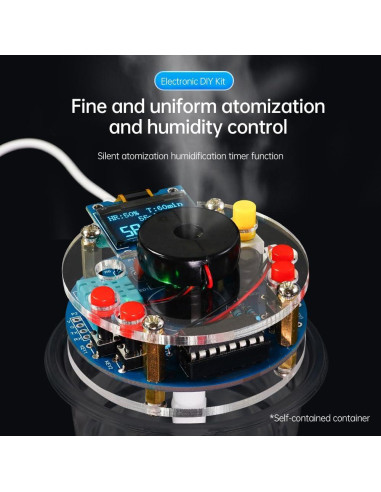 Kit de Soldadura Humidificador DIY TKXEC con Pantalla OLED