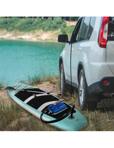 FBSPORT Bomba Eléctrica 20PSI para Paddleboard y Colchonetas
