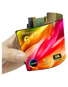 Pantalla OLED Flexible 6" Wisecoco 2K 1440x2880 HDMI