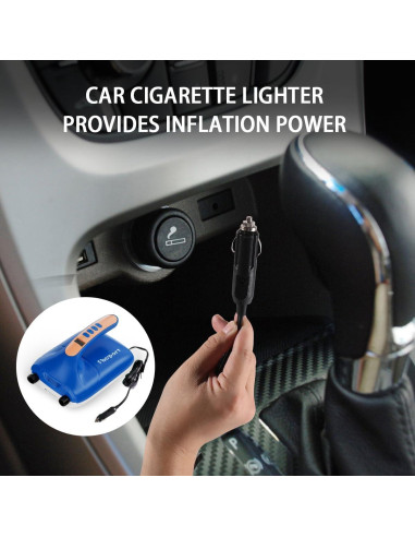 FBSPORT Bomba Eléctrica 20PSI para Paddleboard y Colchonetas