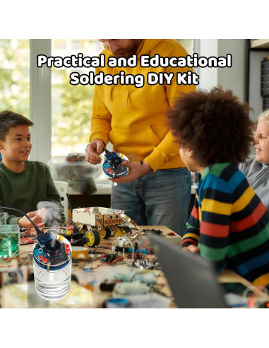 Kit de Soldadura Humidificador USB IS con Pantalla OLED y Temporizador