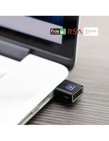 ATKey.Pro - Llave de Seguridad FIDO2 USB-A, Huella Digital