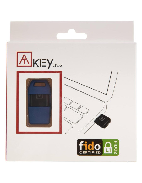 ATKey.Pro - Llave de Seguridad FIDO2 USB-A, Huella Digital