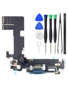 Cable Flex Reemplazo Puerto Carga USB iPhone 13 con Micrófono