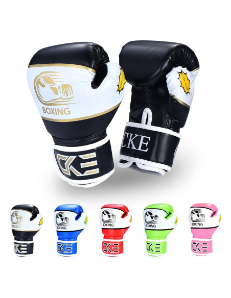 Guantes de Boxeo CKE para Niños 5-12 Años Entrenamiento