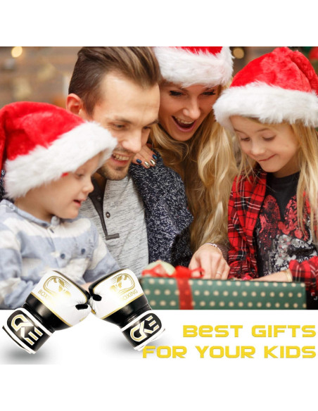 Guantes de Boxeo CKE para Niños 5-12 Años Entrenamiento