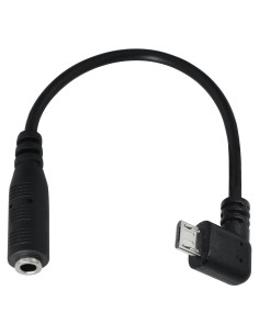 Adaptador de Audio Micro USB a 3.5mm LUORNG 15cm
