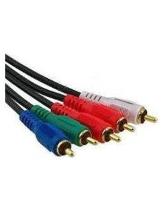 Cable de Video por Componentes 1.83 m Cable Builders RCA RGB