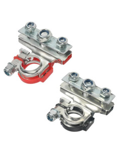 Conectores de Terminales de Batería SUJADE DCDZLJQ001 - 2 Piezas 12V