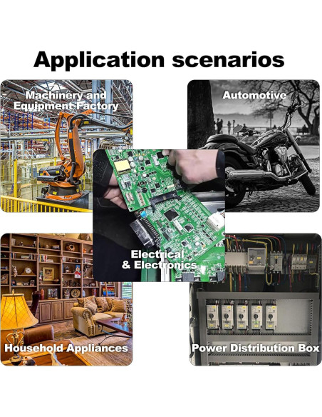 150 Conectores de Terminal de Batería Cobre + Tubos Termocontraíbles