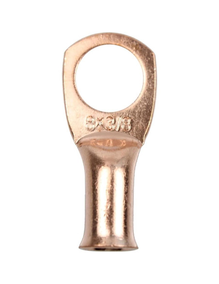 12 Terminales de Cobre para Cables de Batería 8AWG PDETVEO