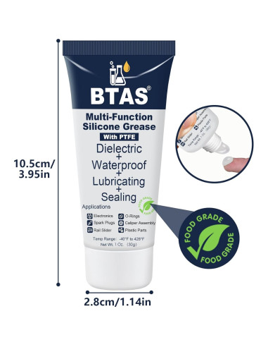 Grasa Dielectrica BTAS 28.35 g para Conectores Eléctricos