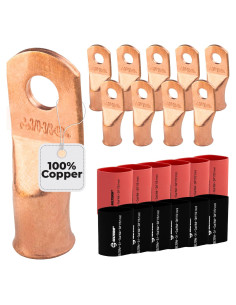 Conectores de Terminal de Anillo SELTERM 3/0 AWG - Kit de 10pcs