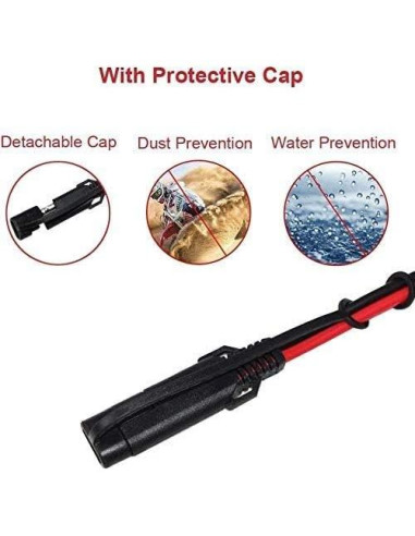 6 Pack Cable SAE a Anillo Terminal 0.61m 16AWG con Fusible 10A