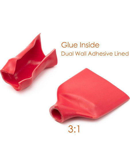 10 Conectores de Terminal de Cobre MEYOOZIISU 1/0 AWG 5/16"