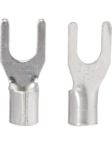 100 Terminales de Espada Desnudos Carkio SNB3.5-4 Cobre 37A