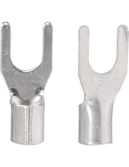 100 Terminales de Espada Desnudos Carkio SNB3.5-4 Cobre 37A