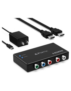 Convertidor de Componente a HDMI Portta PETRH 1080p 60Hz
