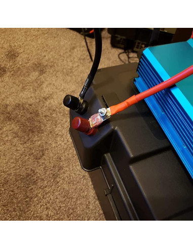 Conector de terminal de batería remota Ampper M10 9.5 mm - 2 unidades