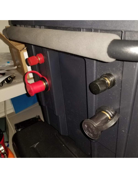 Conector de terminal de batería remota Ampper M10 9.5 mm - 2 unidades