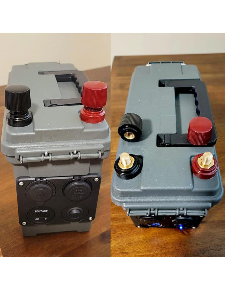 Conector de terminal de batería remota Ampper M10 9.5 mm - 2 unidades